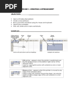 Basic Excel Handout