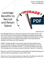 Leverage Benefits to Recruit and Retain Talent