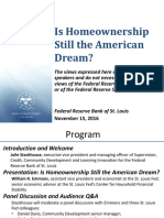 Is Homeownership Still The American Dream 11-15-2016