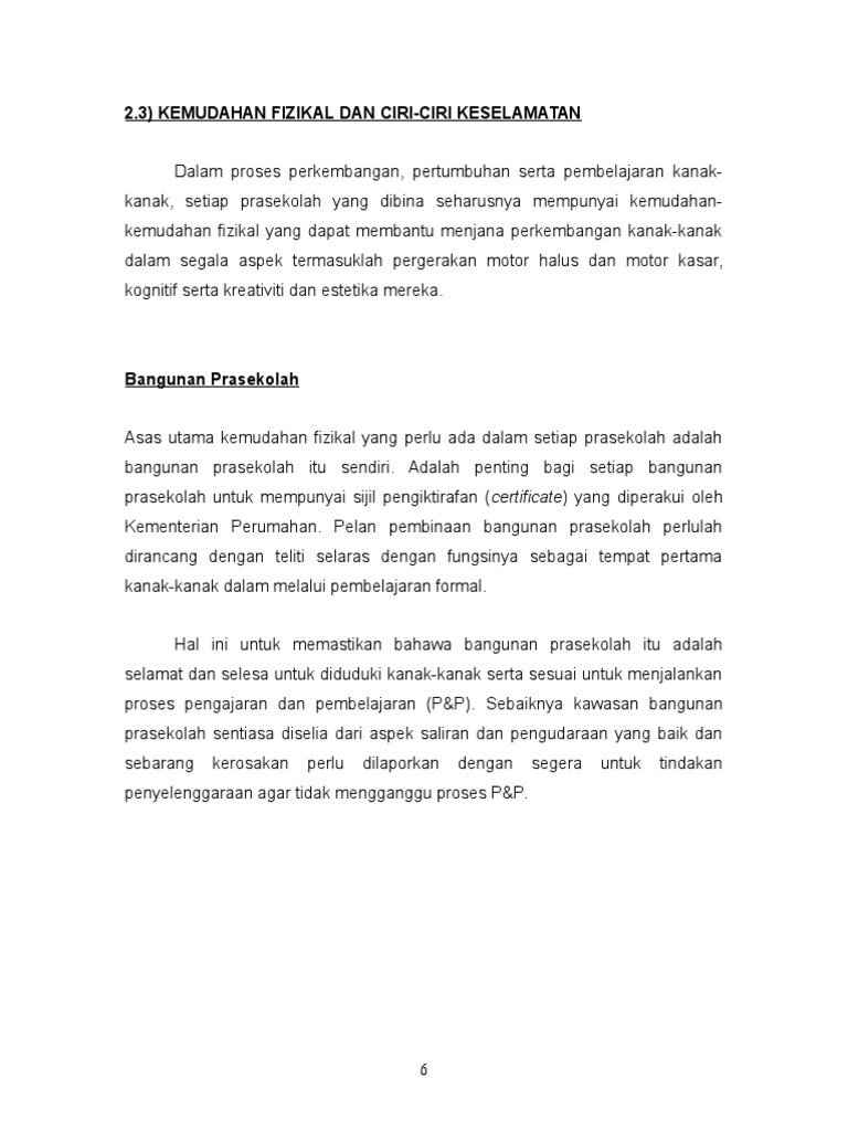 2 3 Kemudahan Fizikal Dan Ciri Ciri Keselamatan 44444444444444444444 Pdf
