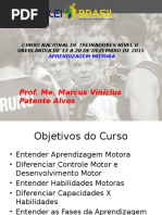 APRENDIZAGEM MOTORA
