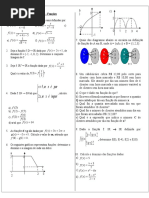 1° Lista de Algebra - Funções