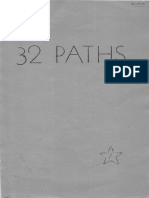 Paul Foster Case - 32 Paths Lessons 1-17 - 1950 PDF