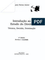 Introdução Ao Estudo Do Direito-Tercio - Sampaio - Ferraz - Junior