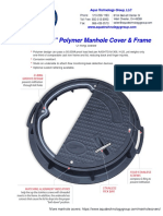 ATG 2400 - 24 Inch Polymer Manhole Cover and Frame