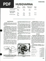 Husqvarna Service Manual 266 XP PDF | PDF | Piston | Cylinder (Engine)
