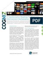 A Transformation Roadmap for Media and Entertainment Revitalization