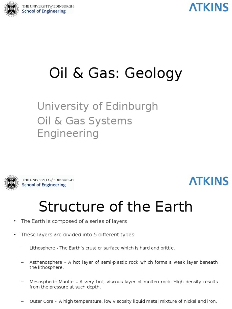 Geology 2017 | PDF | Petroleum Reservoir | Sedimentary Rock