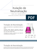 Titulometria de neutralização