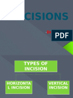 Types of Incisions in Periodontal Surgery