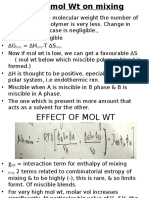 Effect of Molecular Weight on Polymer Blending and Miscibility