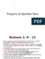 Paul's Prayer Class 2