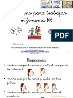 Cuaderno para Trabajar El Fonema RR PDF