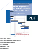 Gestión de Proyectos Informáticos Métodos, Herramientas y Casos