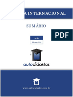 Politica Internacional Sumario