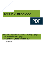 Safe Motherhood