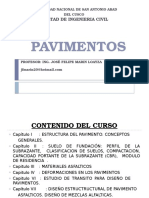 Pavimentos: Conceptos generales y componentes estructurales