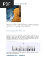 Improvisação e Harmonia