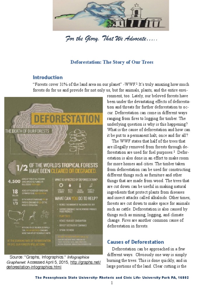 case study on deforestation in goa