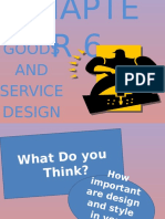 Goods AND Service Design