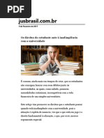 Inadimplência Estudantil