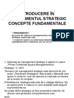 Introducere in Manag. Strategic