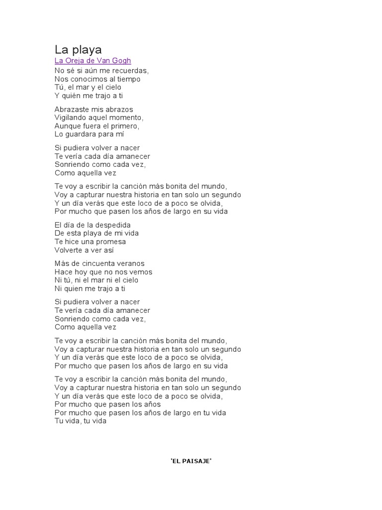 Letra de 