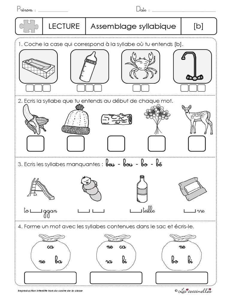 Apprendre La Lettre B Mamy1st