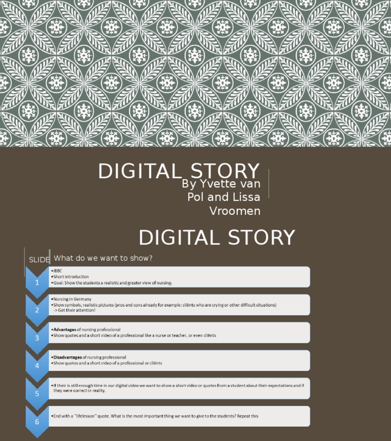 Digital Storytelling Insights | PDF