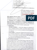 Denuncia Ante La Fiscalía Por Allanamiento y Coacción - Feb 2017