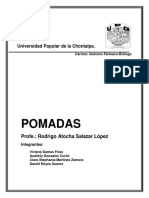 Pomadas o Unguentos PDF