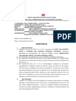 Otorgamiento de Escritura Publica