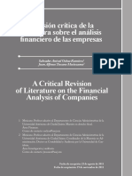 Estado Del Arte Analiis Financiero PDF