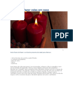 Aprenda a Fazer Velas Em Casa