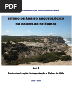 ESTUDO DE ÂMBITO ARQUEOLÓGICO DO CONCELHO DE ÓBIDOS 