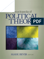 BEVIR Encyclopedia of Political Theory