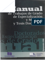 Manual de Trabajo de Grado y Tesis Doctorales Upel 2006 2