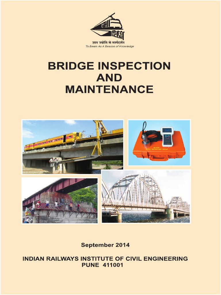 Railway Bridge Maintenance Guide | PDF | Mortar (Masonry) | Building ...