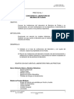 Práctica de Laboratorio de Mecánica de Fluidos Fluidos 