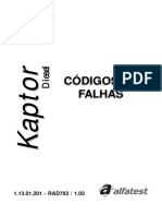 Código Kaptor Manual Falhas Diesel