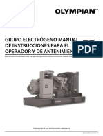Olympian International Diesel Genset Operator Manual - Spanish 356-7234