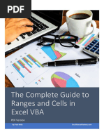 The Complete Guide To Ranges and Cells in Excel Vba