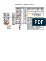 Calendarizacion 2016 Abril