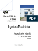 Ingeniería Mecatrónica: Automatización Industrial