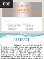 Download Multi Purpose Machine ppt by Krishna Mouli Kasimi SN339459176 doc pdf