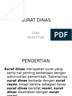 Surat Dinas Dan Bagiannya