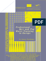 Aec WG Report Professional Jazz and Pop Music Training in Europe en PDF