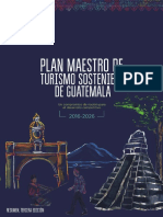 Plan Maestro de Turismo Sostenible Guatemala 2016-2026 Tercera Edicion