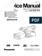 Panasonic Ag-3da1pe Service Manual
