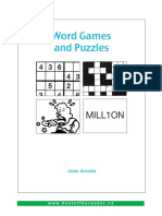 Word Games and Puzzles PDF